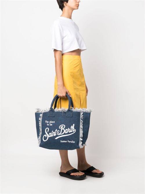 Borsa donna a spalla Vanity navy MC2 SAINT BARTH | VANITY shoulder02582L